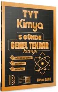 Benim Hocam TYT Kimya 5 Günde Genel Tekrar Kampı