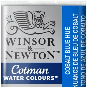 Winsor & Newton Cotman Sulu Boya Yarım Tablet Cobalt Blue Hue 179
