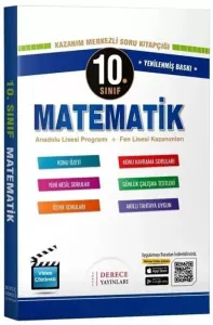 Sonuç Derece Yayınları 10. Sınıf Matematik Kazanım Merkezli Soru Kitapçığı Modüler Set