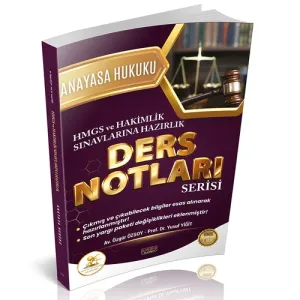 HUKAL HMGS-HAKİMLİK Anayasa Hukuku Ders Notları