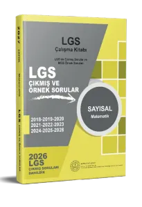 Dizgi Kitap Yayınları 2027 MEB LGS Sayısal Matematik Çalışma Kitabı Çıkmış Sorular ve Örnek Sorular