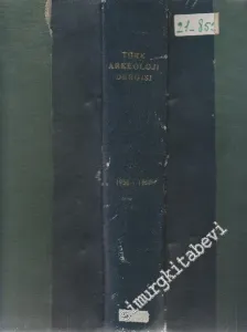 Türk Arkeoloji Dergisi Sayı: 6-9 (1956-1959) -   6     1956