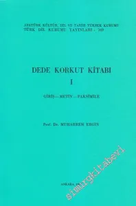 Dede Korkut Kitabı 2 Cilt ( Giriş - Metin - Faksimile - İndeks - Gramer ) -