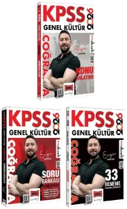 Yargı Yayınları 2026 KPSS Genel Kültür Coğrafya Konu Soru ve 33 Deneme Seti