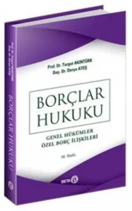 Borçlar Hukuku Genel Hükümler Özel Borç İlişkileri