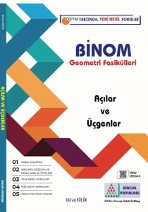 Gür Yayınları Binom Açılar ve Üçgenler Geometri Fasikülleri
