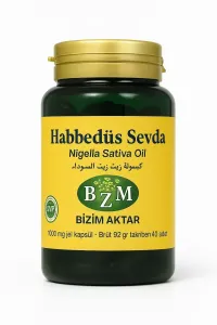 Çörek Otu Yağı  Kapsülü | Habbedüs Sevda 1 Adet