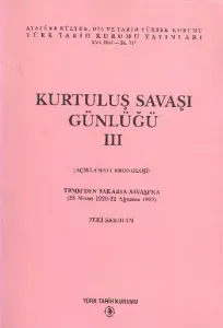 Kurtuluş Savaşı Günlüğü-III