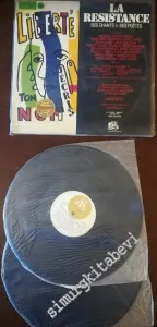 33 LP PLAK VINYL: La Résistance, ses Chants et ses Poètes: Liberté, j'écris ton nom, 2xVinyl, SET -