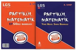 Partikül Yayınları 8. Sınıf Yeni Nesil Efso Matematik Soru Bankası