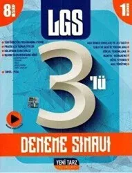 8. SINIF YENİ TARZ DENEME 1 DÖNEM 3 LÜ - 2024-25