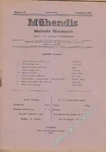 Mühendis Mektebi Mecmuası - Sayı: 56    Yıl: 6  2 nci Kanun