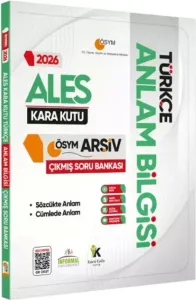 İnformal Yayınları 2026 ALES Türkçenin Kara Kutusu ANLAM BİLGİSİ (Sözcük-Cümle) Çıkmış Soru Bankası Konu Özetli Dijital Çözümlü