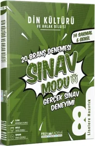 Pruva Akademi 8. Sınıf Din Kültürü ve Ahlak Bilgisi Sınav Modu 20 Deneme