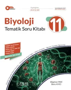 Palme Yayınları 11. Sınıf Joker Biyoloji Tematik Soru Kitabı