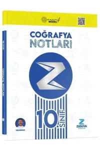 Zeduva Yayınları Coğrafyanın Kodları Maarif Modeli 10. Sınıf Coğrafya Notları