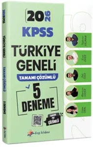 Dizgi Kitap Yayınları 2026 KPSS Türkiye Geneli Tamamı PDF Çözümlü 5 Deneme Sınavı