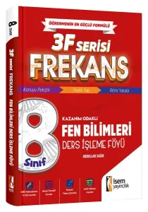 İSEM YAY. 8.SINIF FREKANS FEN BİLİMLERİ DERS İŞLEME FÖYÜ