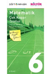 Kültür Yayıncılık 6. Sınıf Dört Mevsim Matematik Çek Kopar Testler