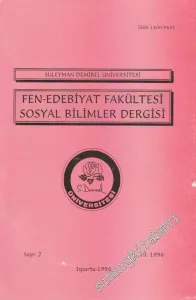 Süleyman Demirel Üniversitesi Fen - Edebiyat Fakültesi Sosyal Bilimler Dergisi - 2