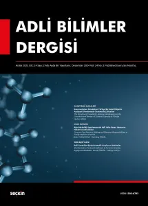 Adli Bilimler Dergisi – Cilt:24 Sayı:2 Aralık 2025