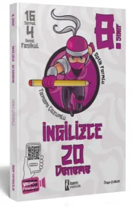 İsem Yayıncılık 2024 İsem 8. Sınıf İngilizce 20 Deneme