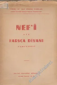 Nefi'nin Farsça Divanı Tercümesi -