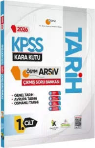 İnformal Yayınları 2026 KPSS Tarihin Kara Kutusu 1.Cilt ÖSYM Çıkmış Soru Havuzu Bankası Konu Özetli Video Çözümlü