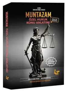 4T Yayınları MUNTAZAM Özel Hukuk Konu Anlatımı
