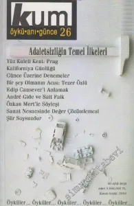 Kum Öykü Anı Günce Dergisi - Sayı: 26  5  3  Kasım - Aralık
