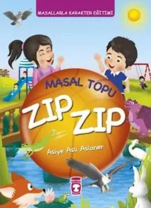 Masal Topu Zıp Zıp - Masallarla Karakter Eğitimi Fleksi Cilt