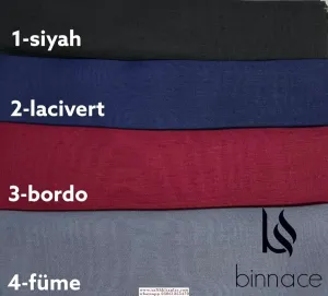 Binnace Kare Şal - kare dikişli