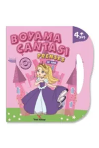 BOYAMA ÇANTASI - PRENSES - 4+ Yaş