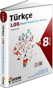 Aydın Yayınları 8. Sınıf LGS Türkçe Beceri Temelli Soru Bankası
