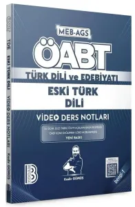 Benim Hocam Yayınları ÖABT MEB-AGS Türk Dili ve Edebiyatı Eski Türk Dili Video Ders Notları Bengi-1