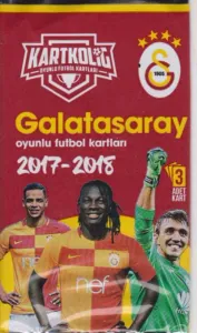 Galatasaray 2017-18 Sezon Kartkolig Taraftar Kartları - İADESİZ