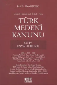 Türk Medeni Kanunu (4 Cilt Takım )