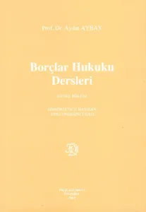 Borçlar Hukuku Dersleri