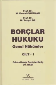 Borçlar Hukuku Genel Hükümler Cilt-1