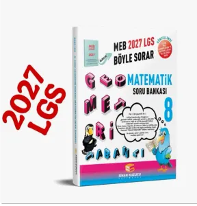 8. Sınıf 2027 Meb Böyle Sorar GEOMETRİ TABANLI MATEMATİK Soru Bankası