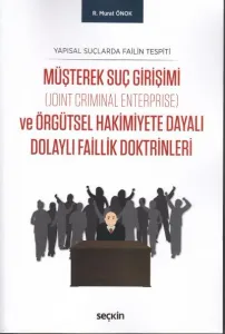 Müşterek Suç Girişimi ( Joint Criminal Enterprise ) ve Örgütsel Hakimiyete Dayalı Dolaylı Faillik Doktrinleri