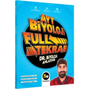 F10 AYT Biyoloji Full Tekrar Video Ders Kitabı 2024