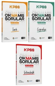 Akademi Denizi KPSS Tarih Coğrafya Vatandaşlık Çıkmamış Sorular Soru Bankası 3'lü Set