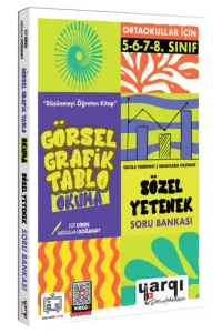 YARGI DERS ARKADAŞIM ORTAOKULLAR İÇİN GÖRSEL GRAFİK TABLO OKUMA SÖZEL YETENEK SO