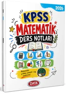Data Yayınları 2026 KPSS Matematik Ders Notları