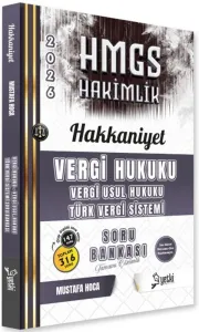 Yetki Yayınları 2026 HMGS Hakkaniyet Vergi Usul Hukuku Türk Vergi Sistemi Soru Bankası