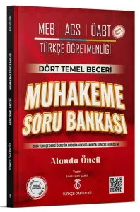 Türkçe ÖABTDEYİZ ÖABT MEB-AGS Türkçe Dört Temel Beceri Muhakeme Soru Bankası Çözümlü