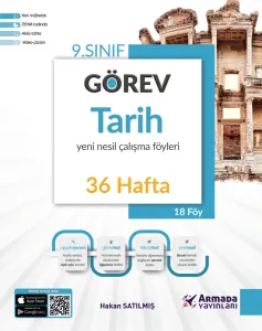ARMADA 9. SINIF GÖREV TARİH ÇALIŞMA FÖYLERİ (36 HAFTA)*YENİ*