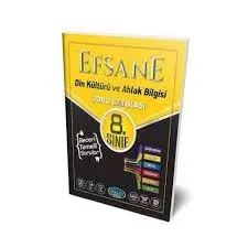 EFSANE 8. SINIF DİN KÜLTÜRÜ SORU BANKASI