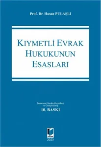 Kıymetli Evrak Hukukunun Esasları